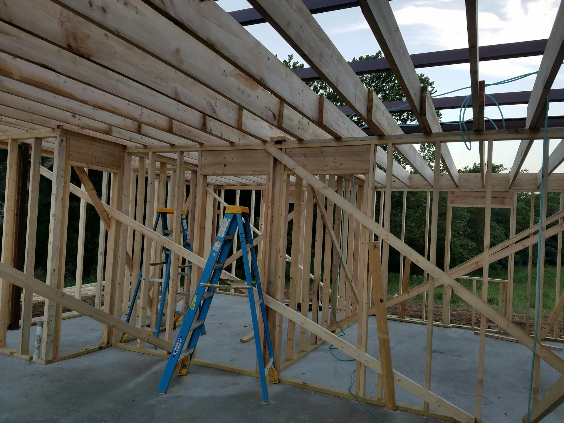 Construction framing and general contracting work